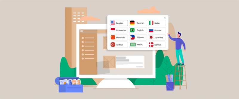 Cách thiết kế website đa ngôn ngữ