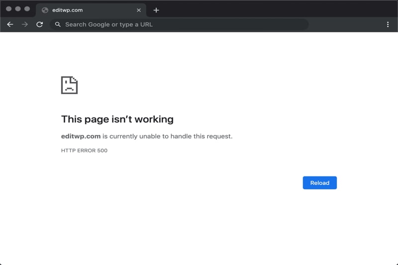 Lỗi 500 Server Error Lỗi 500 Server Error